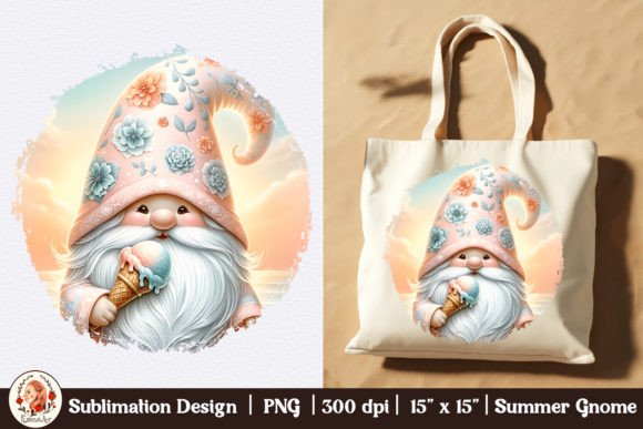 Beach Gnomes, Summer Gnomes, Ice Cream: Strategic Design Assets for Seasonal Product Lines