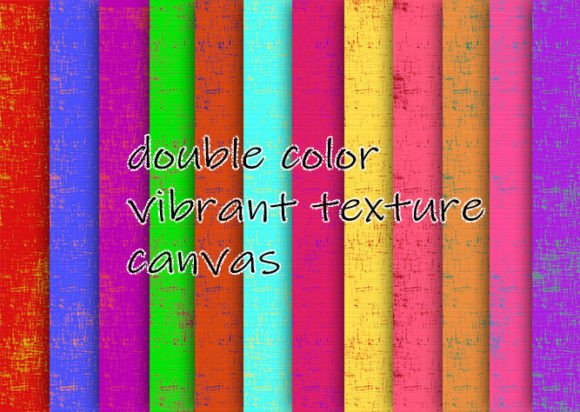 Double Color Vibrant Texture Canvas: A New Palette for Creative Expression