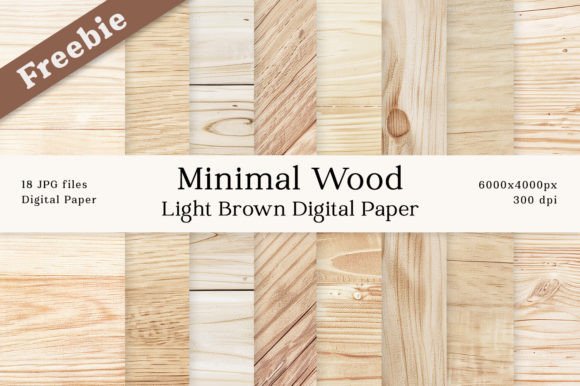 Freebie Minimal Wood Digital Paper: A Practical Evaluation for Design Projects