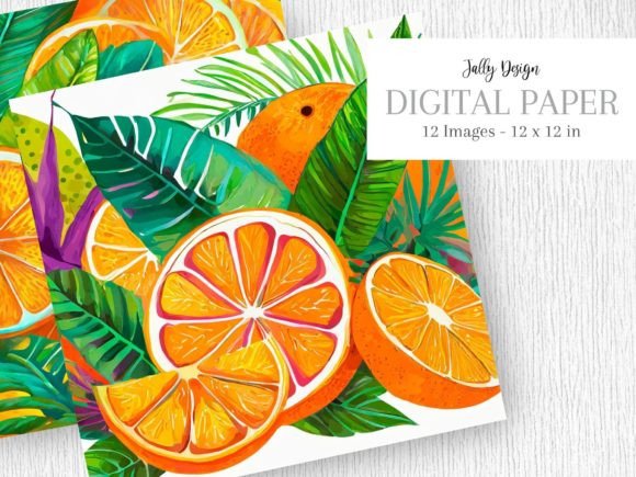 Fresh Juicy Oranges, Cartoon Images