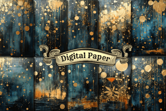Gold Foil Confetti Digital: Elevate Your Creative Projects with Elegant Sparkle