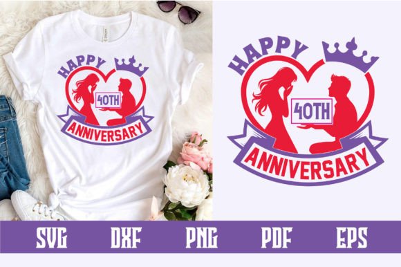 Happy 40th Anniversary SVG Design: A Complete Guide