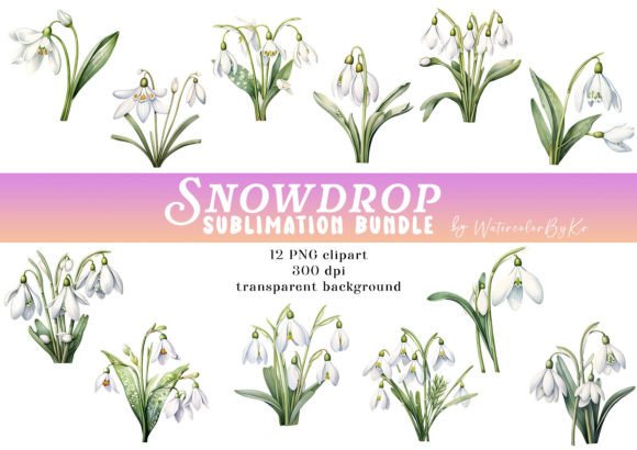 How Snowdrop Flower Bundle Clipart Supports Strategic Creative Work and Brand Communication
