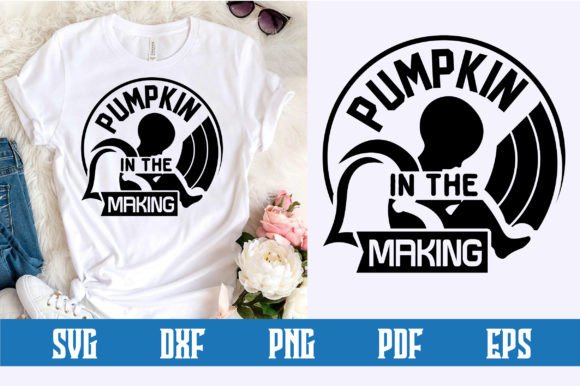 Pumpkin in the Making Svg Design