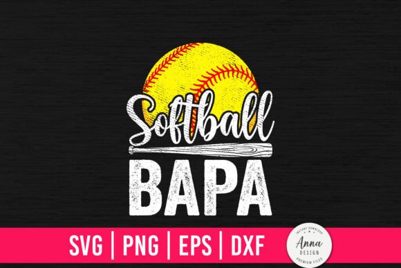 Softball Bapa Designs for Creative Projects