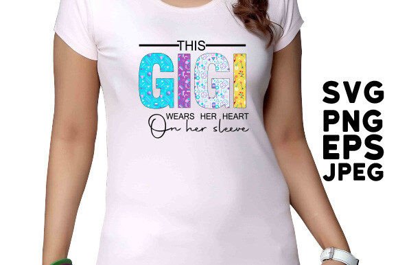 This Gigi Wears Her Heart on Her Sleeve: More Than Just a Digital Cut File