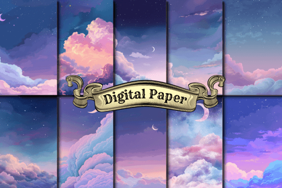 Why Cloudy Nights Digital Paper Belongs in Every Designer’s Toolkit